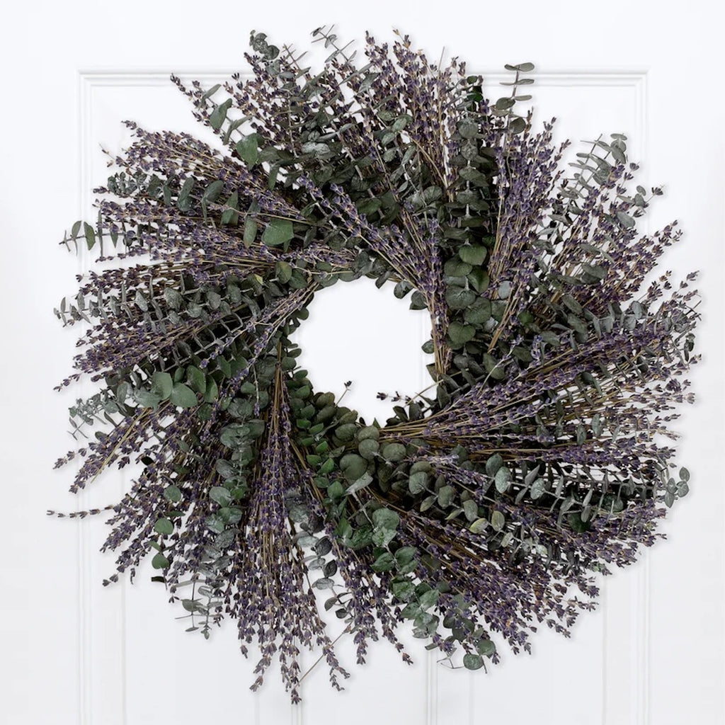 French Lavender & Baby Eucalyptus Wreath