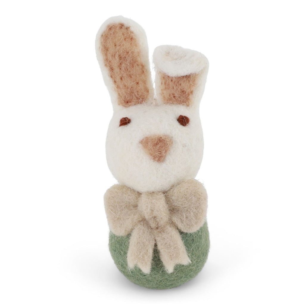 Felt Small Bunny with Bow
