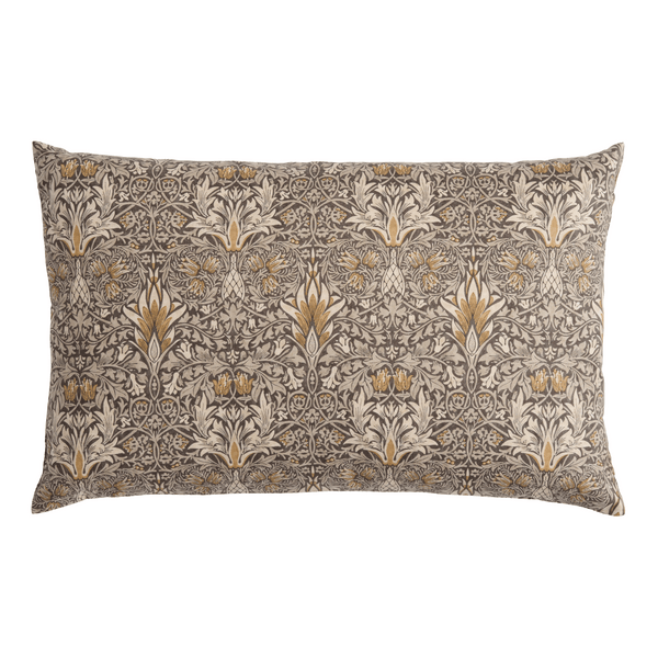 Morris & Co. Pillow - 20x13 - Snakehead Brown