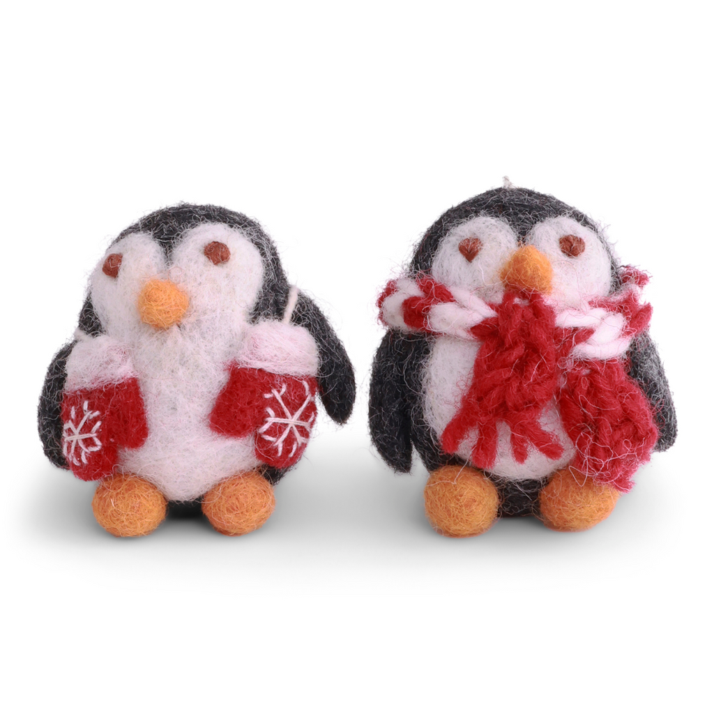 Felted Baby Penguins - Set of 2