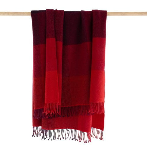 John Hanly & Co Merino Wool and Cashmere Throw