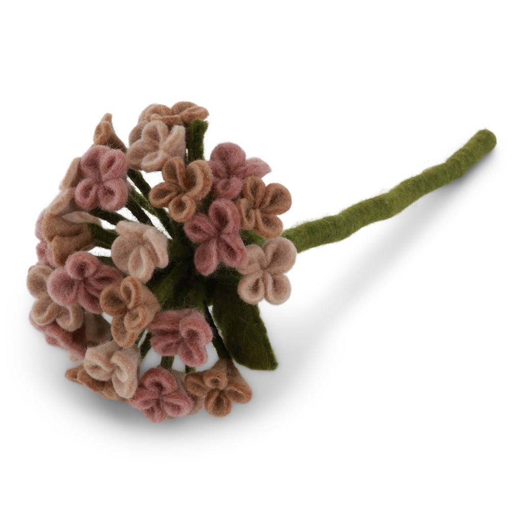 Felt Hydragea Flowers