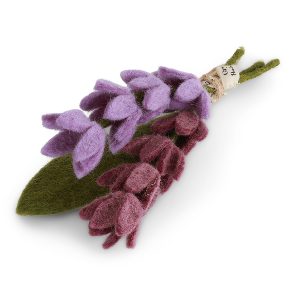 Felt Mini Lavender & Leaf