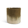Aveva Design Wool Cylindrical Ombre Flower Pot
