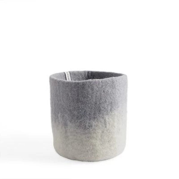 Aveva Design Wool Cylindrical Ombre Flower Pot