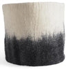 Aveva Design Wool Cylindrical Ombre Flower Pot
