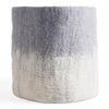 Aveva Design Wool Cylindrical Ombre Flower Pot
