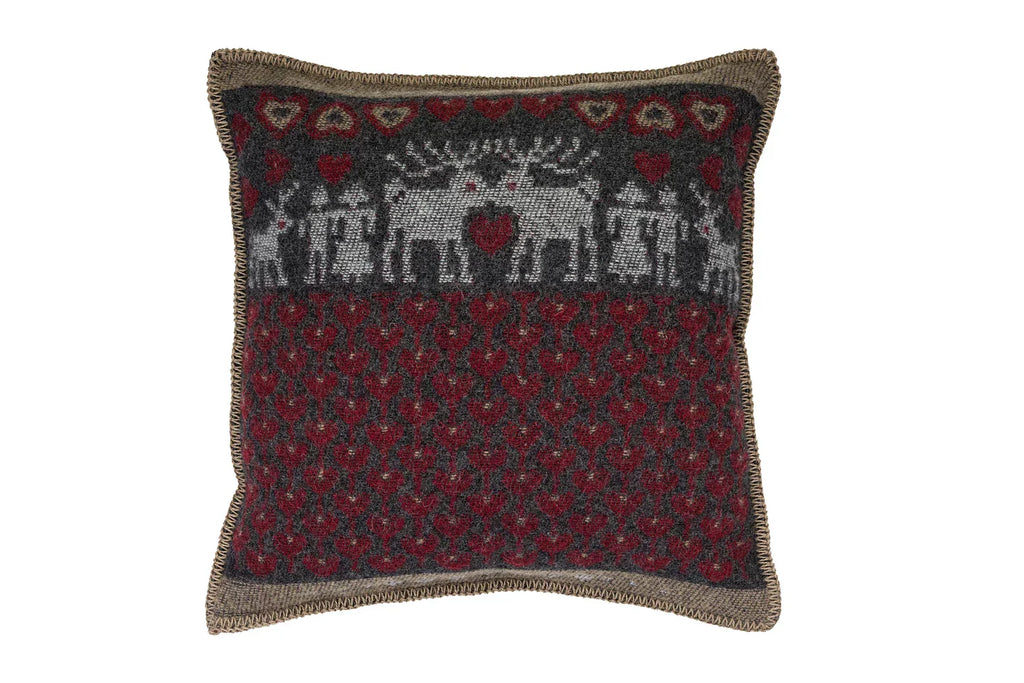 Ojbro Wool Pillow in Fastfolk Design By Ojbro Vantfabrik