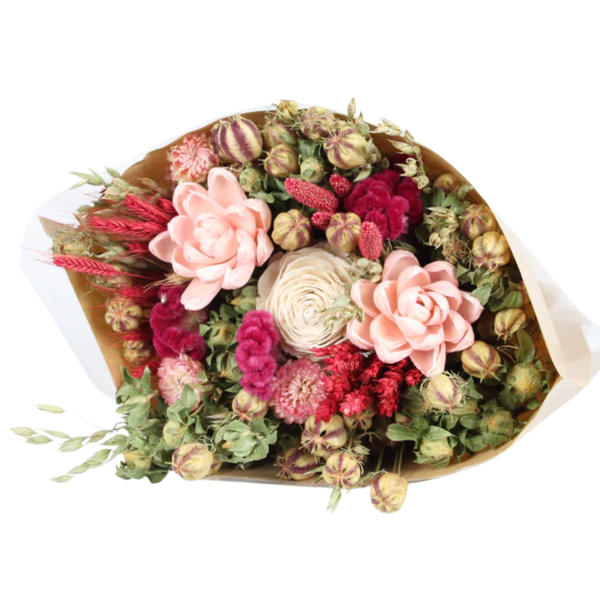 Pink Crush Premium Round Bouquet By Vyn