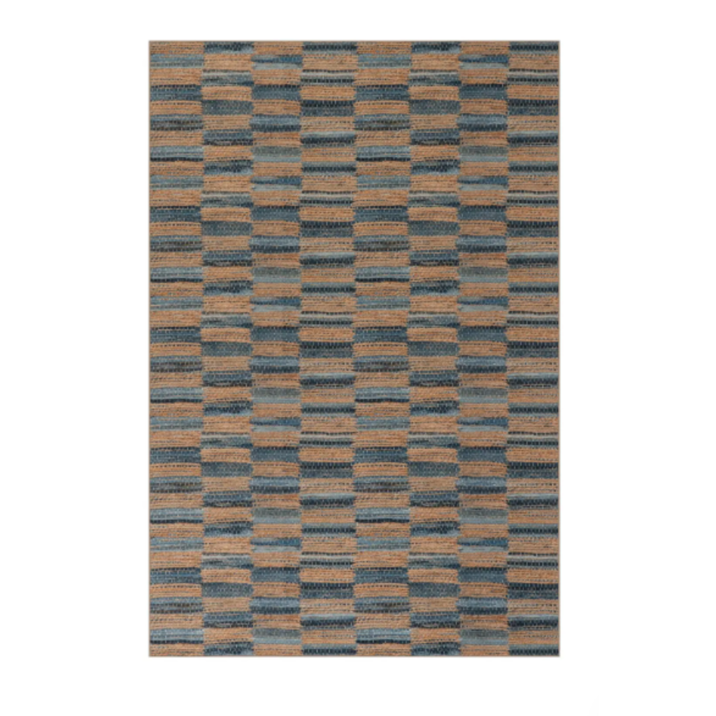 Ravel Stripe Machine Washable Rug