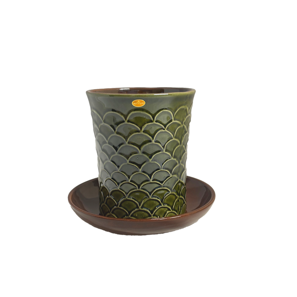 Flower Pot and Plate