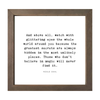 Framed Words Small