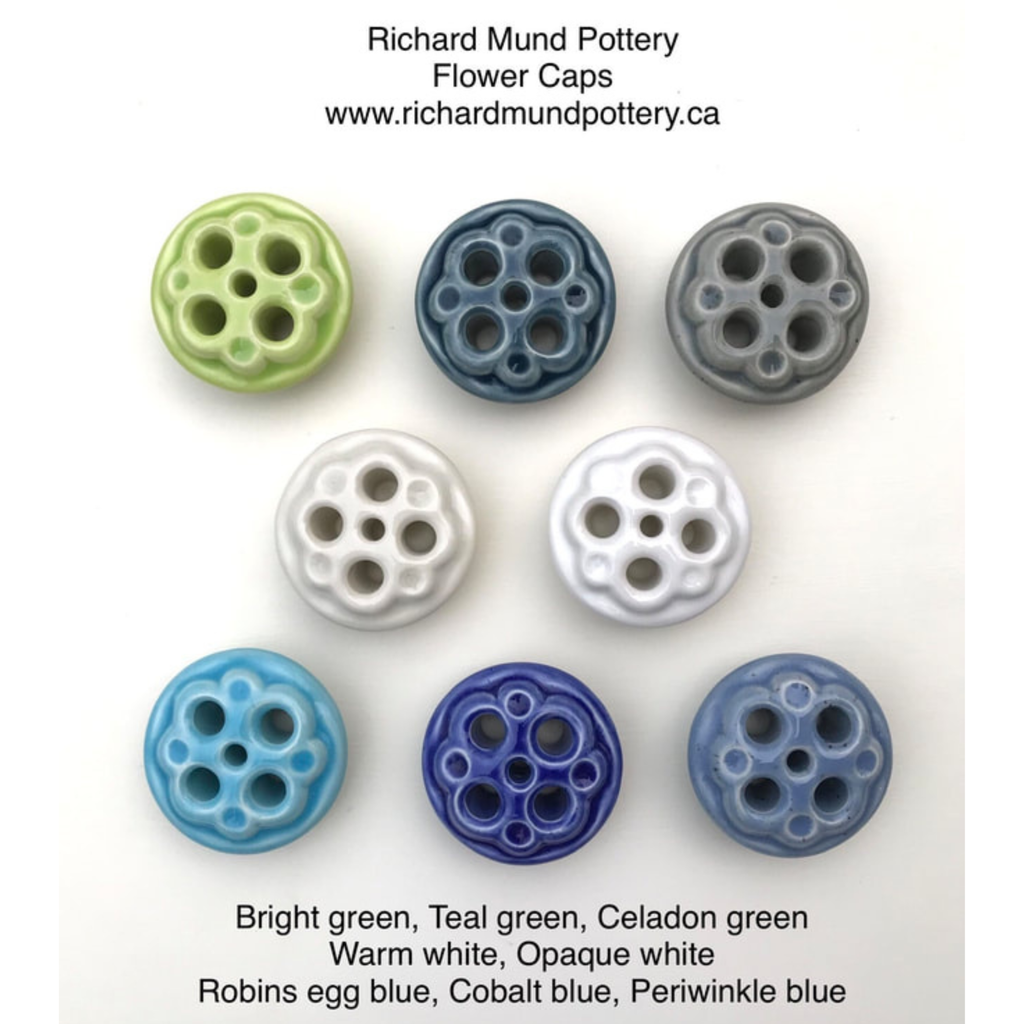 Flower Caps - Richard Mund Pottery