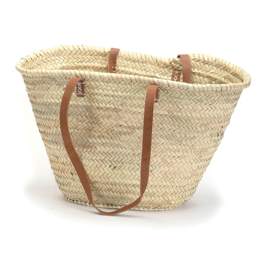 Straw Market Shoulder Bag by Bacon Basketware Limited