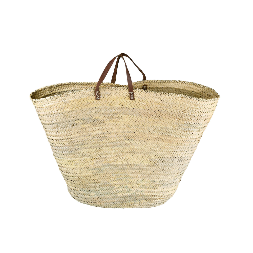 Large Palm Market Bag by Bacon Basketware Limited