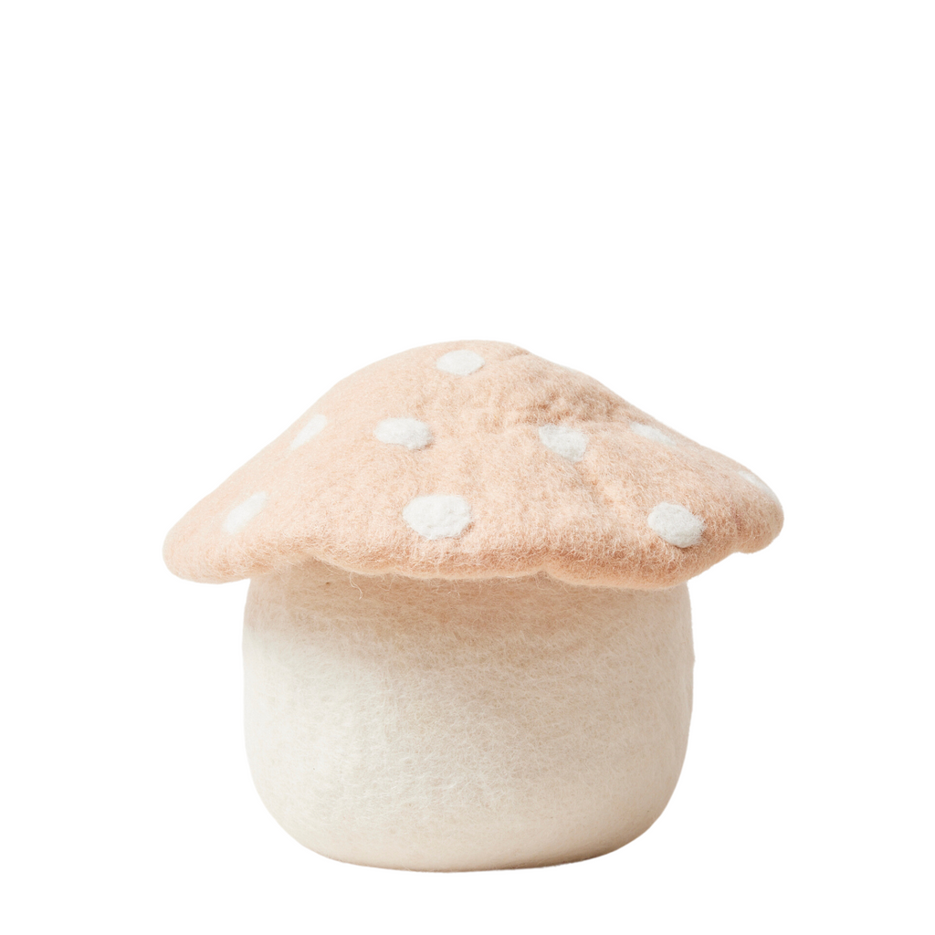 Felted Mushroom Door Stop