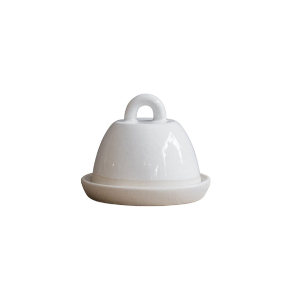 Butter Dish- White