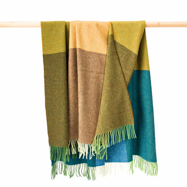John Hanly & Co  Lambswool Throw