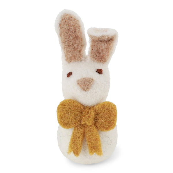Felt Small Bunny with Bow