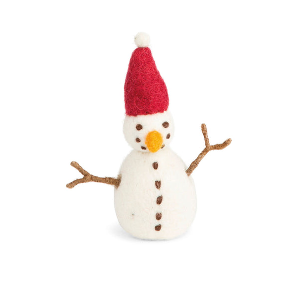 Felted Snowman
