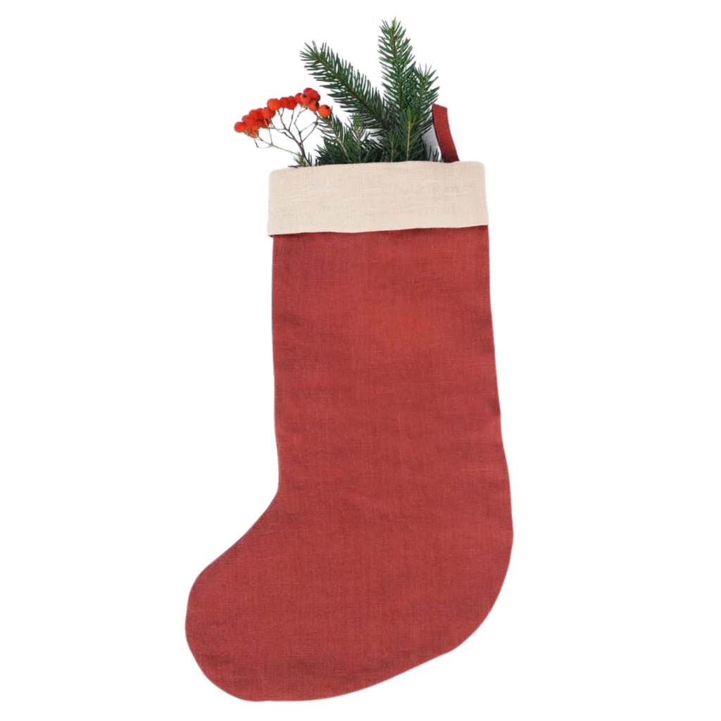 Christmas Stockings - Red Clay