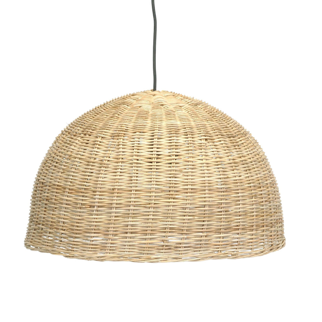 Large Rattan Pendant Light