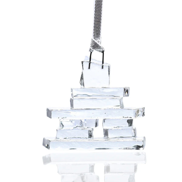 Inukshuk Glass Ornament