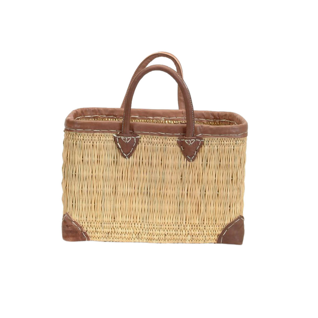 Rectangular Straw Market Bag