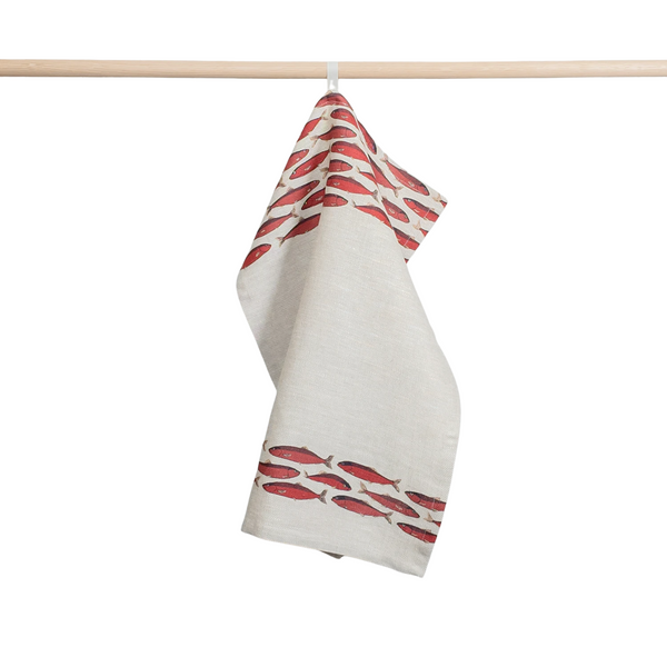 SillStim - FjardRod Kitchen Towel