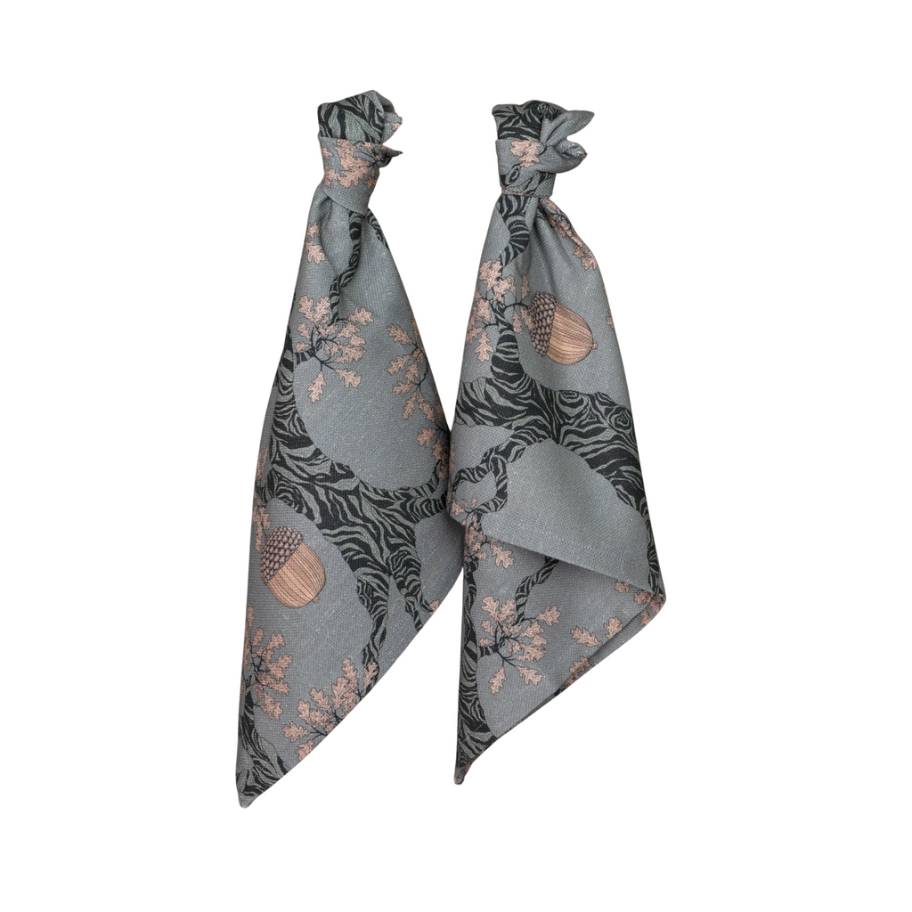 EkSKog - DimGrå Linen Napkins - Set of 2