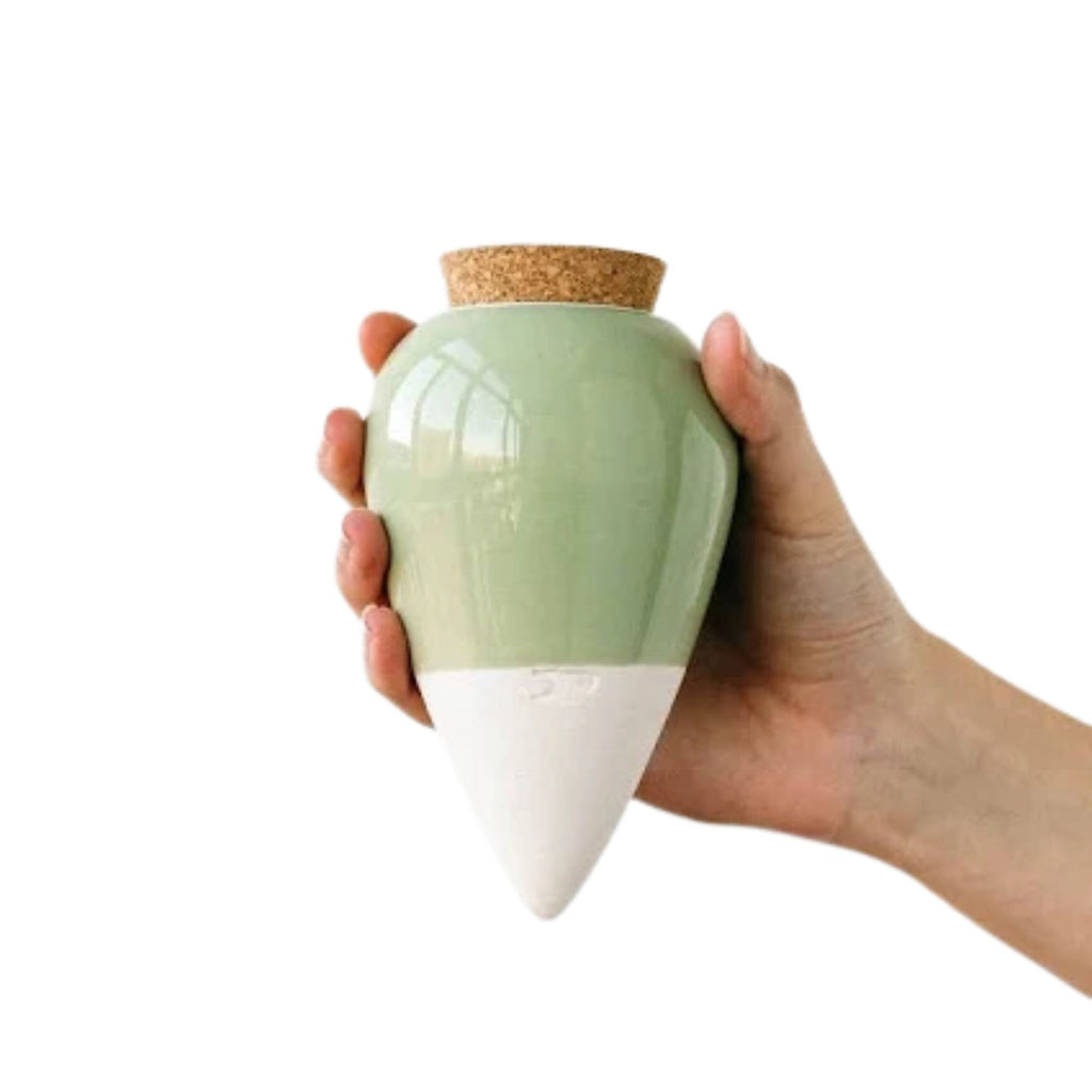 Planter Olla - Green