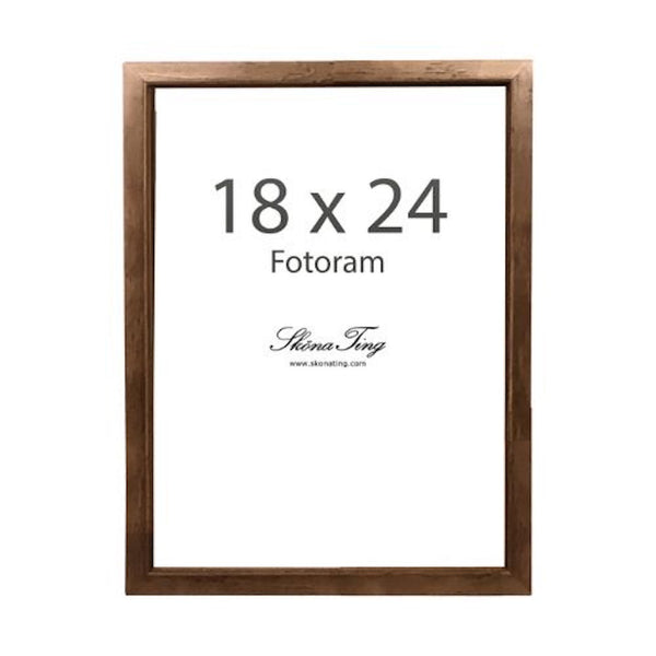 Wooden Frame- Walnut 18x24 cm