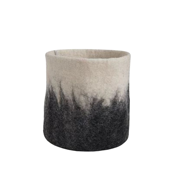 Aveva Design Wool Cylindrical Ombre Flower Pot