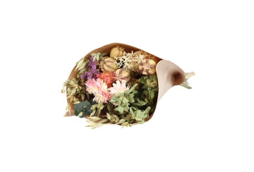 peaceful pink small round bouquet