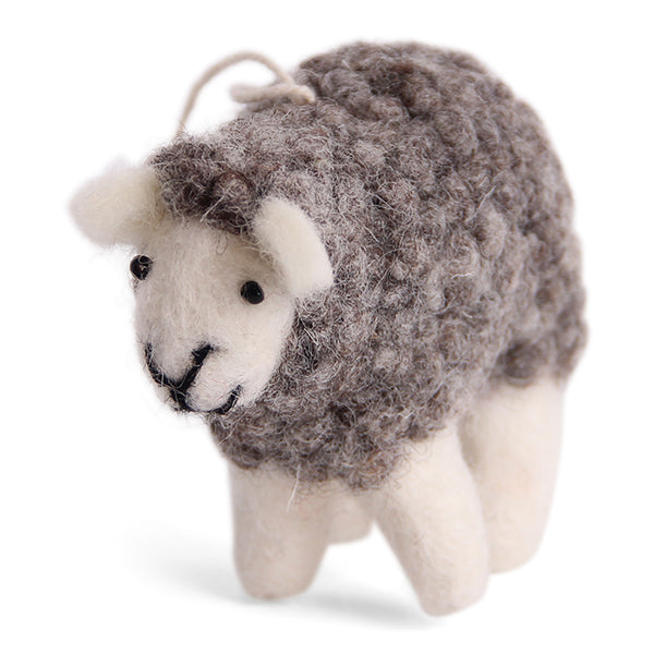 Felted Fluffy Sheep