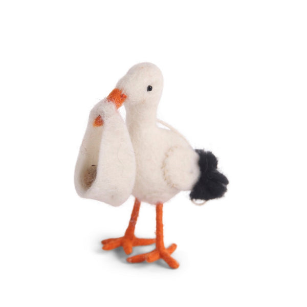 Felted Stork