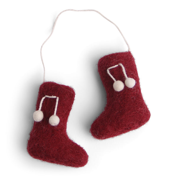 Felt Boots Ornament