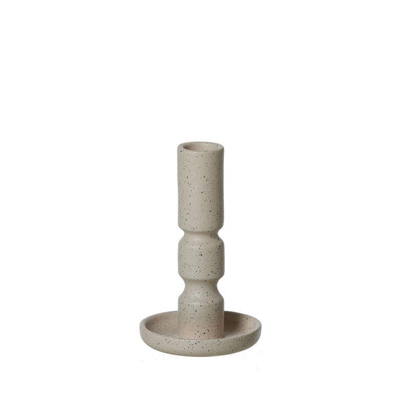 Ania Ceramic Taper Candle Holder Mist