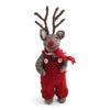 Small Felted Deer with Clothes