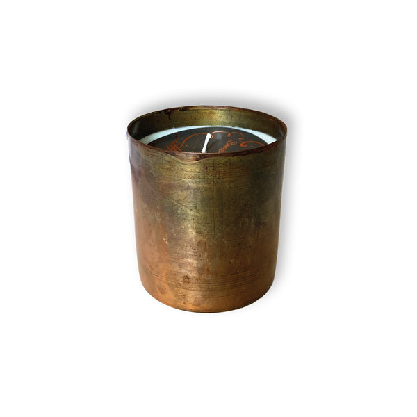 Himalayan Trading Co, Copper Patina Homestead Tumbler Candle