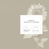 Flowers on a Plate