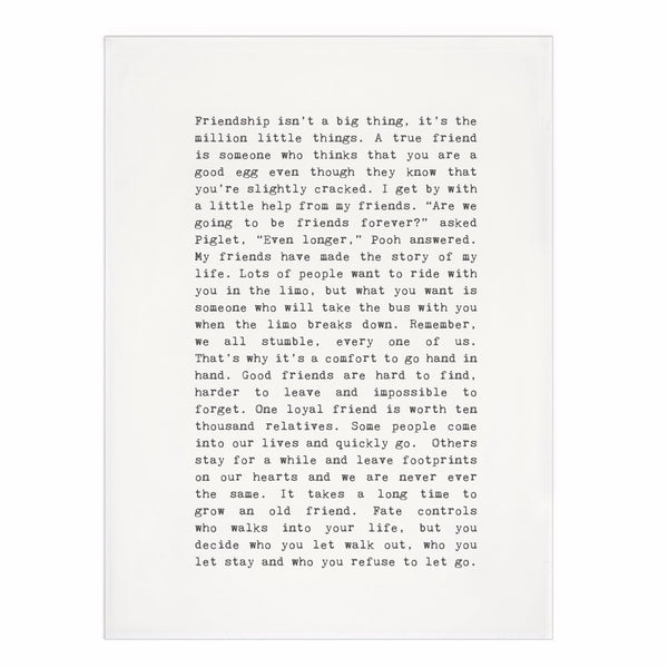 Typewriter Tea Towels