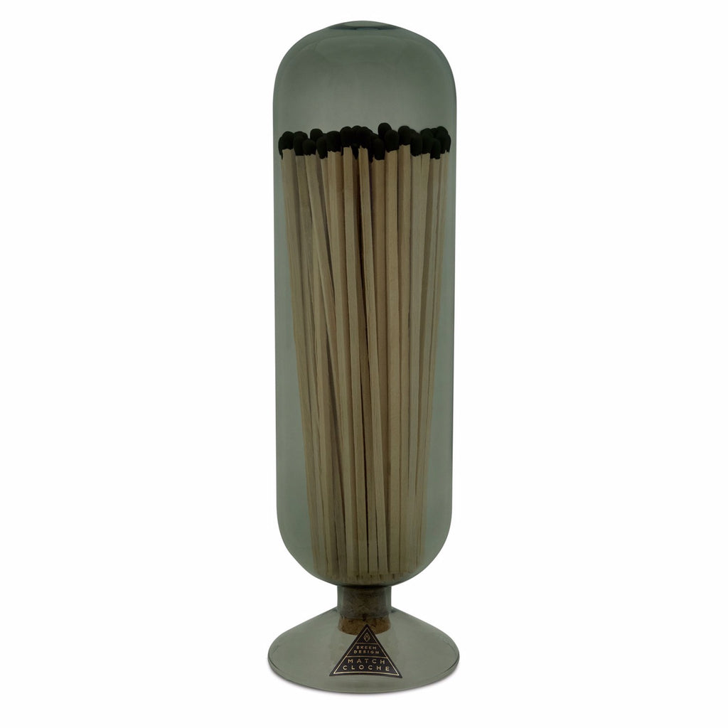 Matchstick Cloche, Black Tip