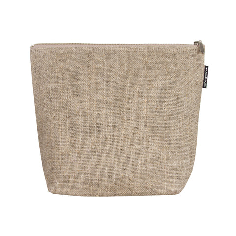 Burlap Toiletry Bags By Axlings