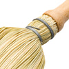 Rice Straw Hand Broom with Wooden Handle