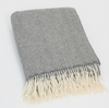 John Hanly & Co Merino Wool and Cashmere Throw