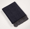 John Hanly & Co Merino Wool and Cashmere Throw