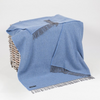 John Hanly & Co Merino Wool and Cashmere Throw