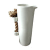 Pitcher with Manilla Rope Handle- White