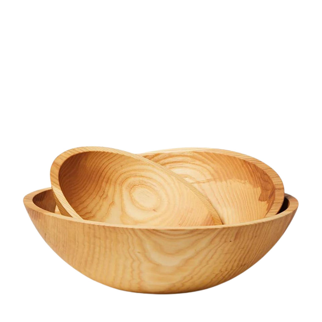 Crafted Wooden Bowls Natural